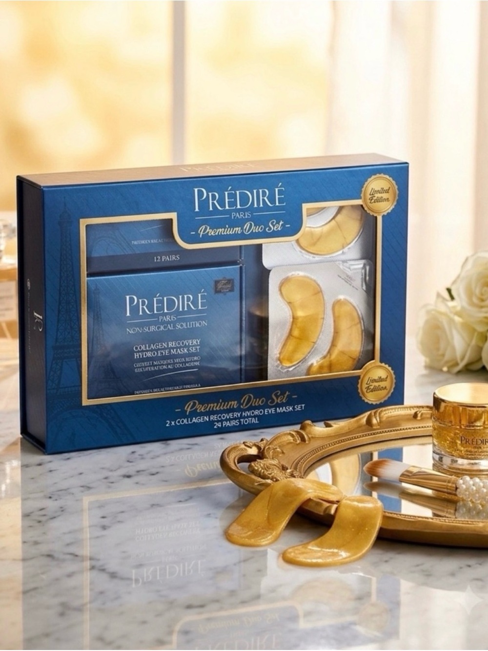 🔥Predire BUNDLE Set of 2 Collagen Eye Mask Sets (24 Pairs) ~ Retail $1500🔥